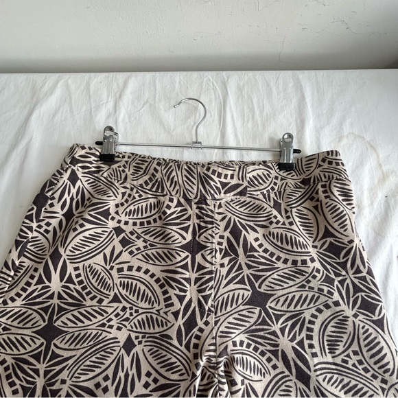 Onque Casuals Linen Blend Cropped Pants - Picture 4 of 15